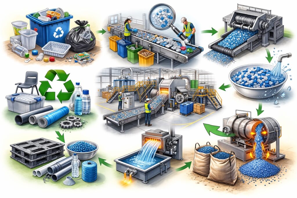 Recykling Recykling polipropylenu - na czym polegapolipropylenu - na czym polega