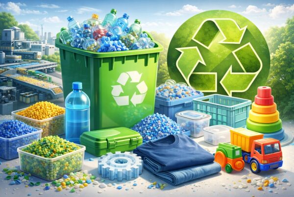 Co można wyprodukować z materiałów z recyklingu